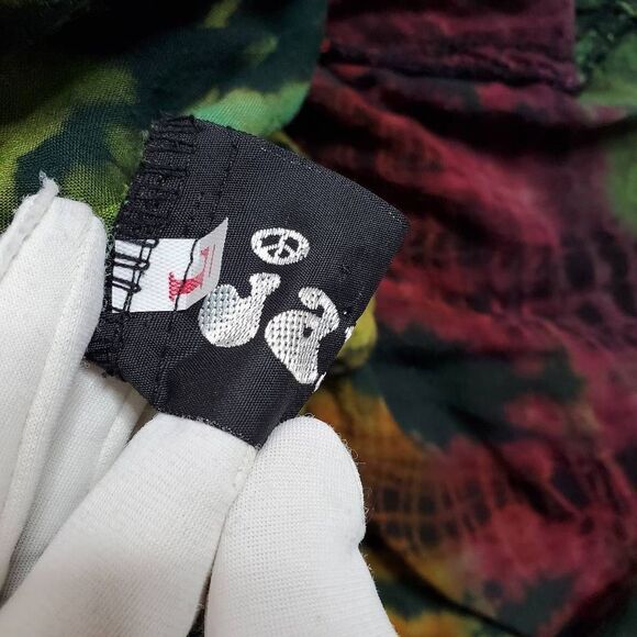 JARLI Boho woman's tye dye loose fit top size L - Picture 3 of 9